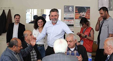 Başkan Serdar Sandal'ın mahalle ziyaretleri hız kesmiyor