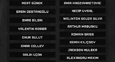 Beşiktaş'ın Adana Demirspor maçı kamp kadrosu belli oldu