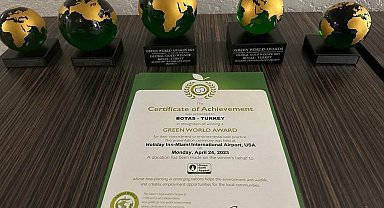 5 Çevre Ödülünün Daha Sahibi Oldu BOTAŞ Oldu 