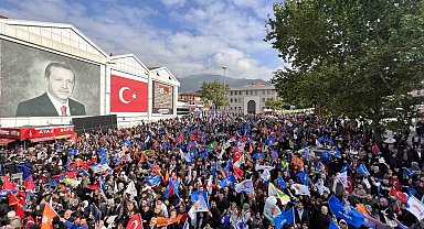 Bursa'da 'Sevgi Yürüyüşü'ne büyük ilgi