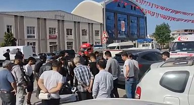 Bursa'da geri manevra yapan sürücü, arkasından gelen yaya böyle çarptı