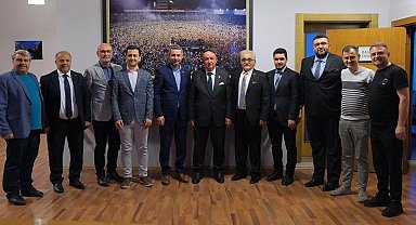 Büyük Birlik Partisi'nden Bursaspor'a Ziyaret