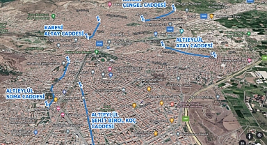 Büyükşehir'den Karesi ve Altıeylül'de Asfalt Çalışmaları