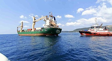 Çanakkale Boğazı'nda genel kargo gemisi makine arızası yaptı