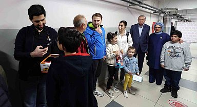 Cumhurbaşkanı Erdoğan oyunu Üsküdar'da kullandı