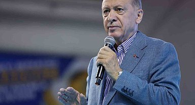 Cumhurbaşkanı Erdoğan " Milletimiz iktidara giden yolu, milli irade yerine Kandil'de ve Pensilvanya'da arayanlara kırmızı kart göstermiştir"