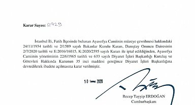 Cumhurbaşkanı Erdoğan seçim programını Ayasofya'da akşam namazı ile sonlandıracak