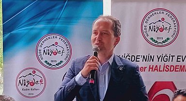 Fatih Erbakan: "PKK'nın önde gelen isimleri 7'li masa için Düsseldorf'ta seçim kampanyası yapıyor"