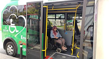 Gaziosmanpaşa'da engelli, hasta ve yaşlı seçmenlere ücretsiz ulaşım hizmeti