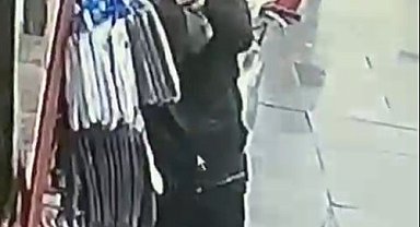 Şapka Ve Çorap Hırsızı Kameraya Yansıdı