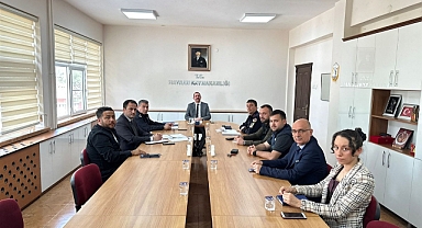 Havran'da seçim güvenlik toplantısı yapıldı