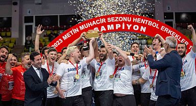 Hentbol Erkekler 1. Ligi'nde Bahçelievler Belediye Spor şampiyon oldu