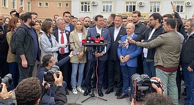 İBB Başkanı Ekrem İmamoğlu, oyunu kullandı