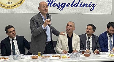 İçişleri Bakanı Soylu: "Bu ülkede Tayyip Erdoğan sadece altyapı yatırımı yapmadı, Tayyip Erdoğan doğu ile batıyı barıştırdı"