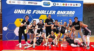 İKMYO kızları basketbolda Türkiye 3'üncüsü
