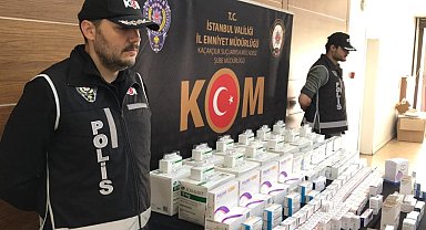İstanbul'da 10 milyon TL lik kanser ilacı operasyonu
