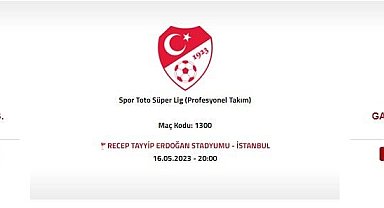 İstanbulspor - Galatasaray maçı, Recep Tayyip Erdoğan Stadyumu'nda oynanacak