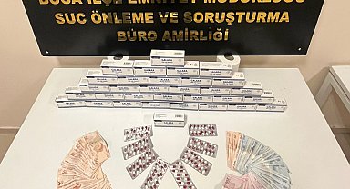 İzmir'de 2 uyuşturucu satıcısı polisten kaçamadı