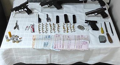 İzmir'de silah imalatı ve ticareti yapan kişi tutuklandı
