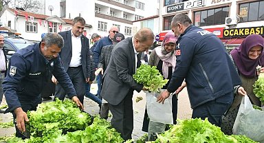 Jeotermal seranın ilk ürünleri Haymanalılara
