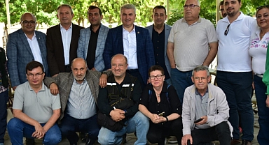 Milletvekili Canbey, Edremit'te Basın Mensuplarıyla Buluştu