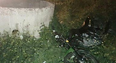 Motosiklet kazası; 1 ölü 1 ağır yaralı