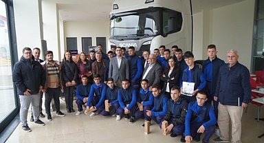 Öğrencilere Koçaslan'dan uygulamalı mesleki eğitim