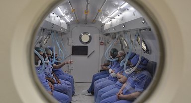 Oksijenle gelen şifa 'hiperbarik tedavi'