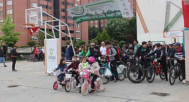 Pedallar doğal afetlere farkındalık için çevrildi