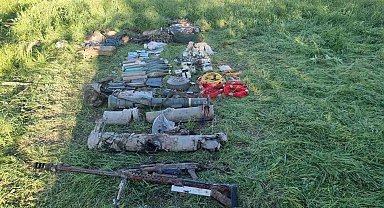 Pençe-Kilit Operasyonu'nda  Çok Sayıda Silah Ve Mühimmat Ele Geçirildi