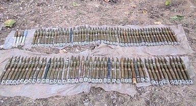 Pençe Operasyonu bölgesinde teröristlere ait mühimmat ele geçirildi