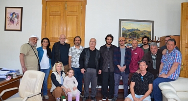 Sempozyum Sanatçılarından, Himam’a Ziyaret   