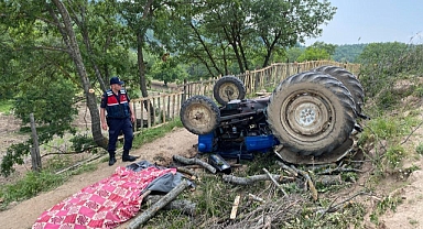 Sındırgı'da Traktör Kazası: 1 Ölü, 1 Yaralı