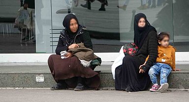 Taksim'de dilenci operasyonu