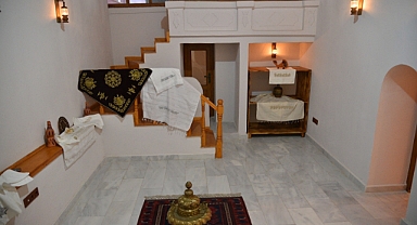 Tarihi Hamamda 'Geçmişten Geleceğe Hamam Ve Şifahane' Sergisi