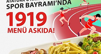 Tavuk Dünyası'ndan 19 Mayıs'a özel iş birliği