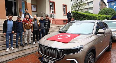 Togg asker uğurlamasında