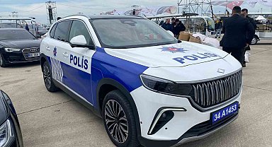 Togg polis arabası olarak ilk kez görüntülendi