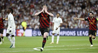 UEFA Şampiyonlar Ligi: Real Madrid: 1 - Manchester City: 1