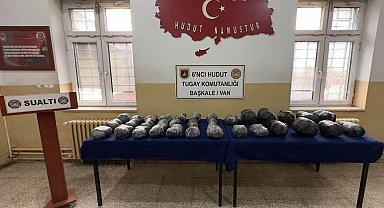 Van hudut hattında 36 kilo uyuşturucu madde ele geçirildi