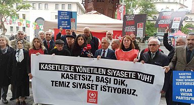 Vatan Partisi Bursa İl Başkanı Çınar: "Kemel Kılıçdaroğlu kasetle cumhurbaşkanı yapılmak isteniyor"