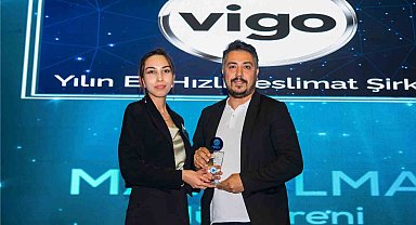 Vigo'ya 'Yılın En İyi Hızlı Teslimat Markası' ödülü
