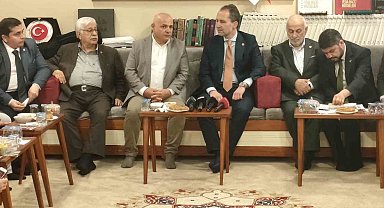 Yeniden Refah Partisi Genel Başkanı Fatih Erbakan ziyaretlerini sürdürüyor