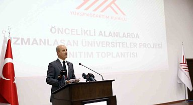 YÖK Başkanı Özvar: "15 bilim alanında 25 üniversiteye öncelikli alan misyonu verilmesi kararlaştırıldı"