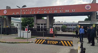 Yol çalışması sırasına hayatlarını kaybeden işçilerin cenazeleri Adli Tıp Kurumu'ndan alındı