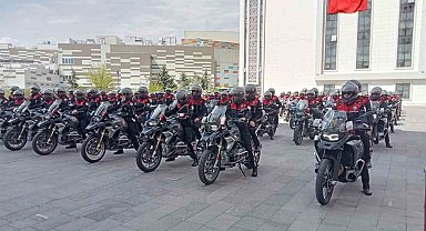 Yunus polisler, seremoniyle görev yerlerine gönderildi