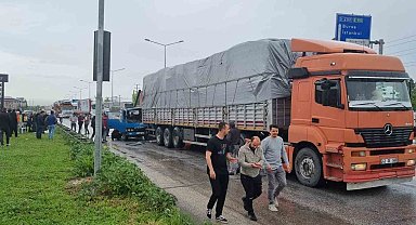 Zincirleme kazada 2 kişi yaralandı