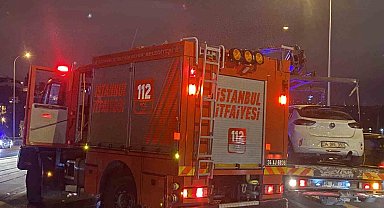 15 Temmuz Şehitler Köprüsü'nde 7 araçlı zincirleme kaza