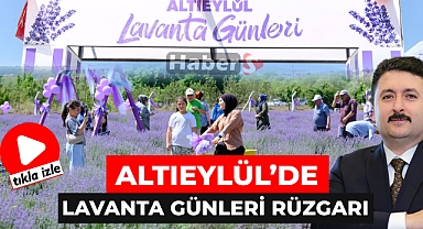 Altıeylül'de Lavanta Günleri Rüzgarı