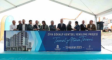 Başakşehir Ziya Gökalp Mahallesi'nde kentsel yenileme başladı